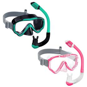 B0czl4mzmr Vvinca Kids Snorkel Set Dry Top Mask Anti-fog Elastic Strap 2-pack