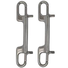 Walker Brand 810032832551 Dive Clip System - 2 Pack Stainless Steel Ergonomic Double Ender Bolt