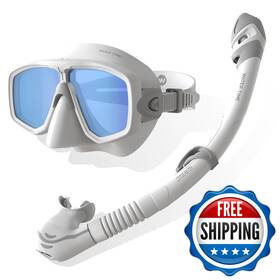 B0fcm5tqb3 Water Time Watertime Snorkeling Gear For Adults Diving Mask And Snorkel Goggles