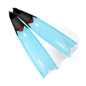 F-6876 Wave Full Pocket Long Blade Diving Fins For Freediving And Spearfishing Free Dive