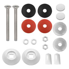 West Orgin 761587329617 Db-tb-m White Diving Board Mounting Kit Replacement For Two Hole Residential