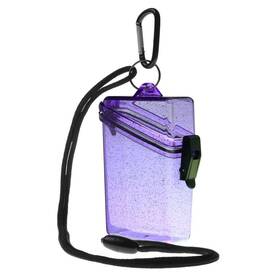 08009 Witz Glitter Box Ii Keep-it Clear Case Purple