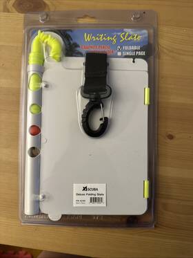 Ac455 Xs Scuba Deluxe Folding Slate Writing