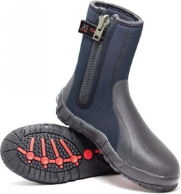 Bt800-08 Xs Scuba Thug 8mm Zippered Boots 8 Black