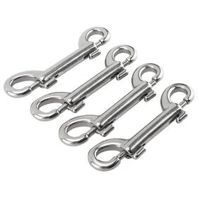 Sa-0147 Yaegoo 4 Pack 316 Stainless Steel Double Ended Bolt Snap Hook 3-1/2 Inch Mar