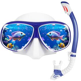B0csgcphpx Yuhomly Nearsighted Snorkel Gear Dry Set For Adult Youth Short-sighted Anti Fo
