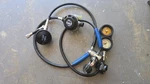 Sherwood Shadow Scuba Regulator With Pressure And Depth Gauges. Fixed Price $35.00.