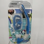 Head/mares Calypso Dry Adult Snorkel Mask Combo Silicone Top New Blue. Fixed Price $39.99.