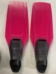 Pink Us Divers Aqua Lung Technisub Closed Heel Scuba Snorkel Fins. Fixed Price $25.99.