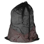Mesh Laundry Bag 11.8X15.7" Large Coarse With Drawstring Black. Fixed Price $12.92.
