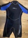 Neosport Wetsuit Mens Neoprene 2MM Shorty Size Extra Large Black. Fixed Price $49.95.