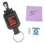 30" Innovative Scuba Concepts Retractor Dive Console Computer Retracter #2264. Fixed Price $19.00.