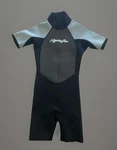 Hyperflex Junior's Access 3.2MM Wetsuit - Back Zip Black & Light Blue Size 12. Fixed Price $18.99.