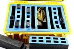 Deluxe Yellow Pelican Quickdraw Pistol Handgun Case +1500D+NAMEPLATE. Fixed Price $249.93.
