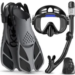 Ubekezele Snorkeling Gear For Adults WOMEN,4 1 Set With Panoramic. Fixed Price $56.33.