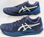 Asics Gel Resolution 8 Tennis Shoes Dive Blue Men's Size 10 Excellent. Fixed Price $99.99.