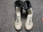 Tusa Imprex Dive Boots Molded Sole Zippered Scuba Diving Bootie Unisex Sz 10. Fixed Price $25.00.