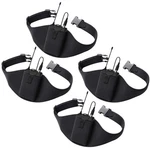 4 Pack Belt - Microphone With Innovative Rubber Band Lock Improved.... Fixed Price $32.42.