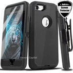Shockproof Case For Iphone 6 7 8 Plus 2 3 Rugged Clip Cover Screen Protector. Fixed Price $9.99.