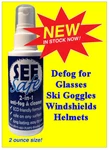 Jaws Seesafe 2-IN1 Dry Anti-fog & Cleaner Spit Defog Glasses Goggles Windshields. Fixed Price $9.95.