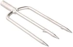 Stainless Steel Flat Barbed Trident Point With 6MM Threads (866-6). Fixed Price $34.95.