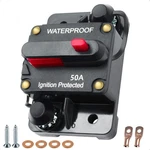 50 Amp Circuit Breaker, Manual Reset Inline Fuse Waterproof F.... Fixed Price $19.51.
