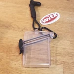 New Witz 'see-it Safe Sport Cases' Waterproof Clear-carabiner-lanyard. Fixed Price $10.00.