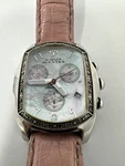 Aqua Master Diamond Buble Face Pink Watch. Fixed Price $249.99.