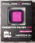Polar Magenta FILTER2.0 Iridium For Gopro HERO4/3+ Standard Housing 40M. Fixed Price $19.95.