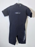 Neosport Men's 2/0 Mm Shorty Neoprene Wetsuit S620MB Size Small Surfing Snorkel. Fixed Price $38.00.