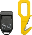 Zeagle Line Cutter: Divers Stainless Steel Serrated Blade Quick Release Sheath. Fixed Price $38.00.