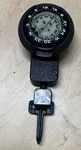 Uwatec / Scubapro Submersible Compass Puck Dive Akona Hose Mount Retractor. Fixed Price $45.00.