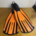 Mares Avanti Quattro + Small Orange Open Heel Scuba Diving And Snorkeling Fins. Fixed Price $171.00.