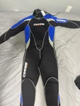 Cressi Men's Summer Full Diving Snorkeling Wetsuit 2.5MM Size Large. Fixed Price $105.00.