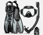 Kuyou Fins Snorkeling Gear For Adults Wide View Anti-fog Mask, Full Dr.... Fixed Price $39.99.