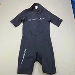 Bare Wetsuit 2MM Sport S-flex Shorty Back Zip Black Mens Size Large. Fixed Price $21.57.
