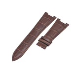 24MM Brown Leather Strap And Rose Gold Clasp For Patek Philippe Nautilus. Fixed Price $64.99.