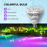 Sansi Rgb Pool Bulb 30W Dimmable Pond Lights Underwater E26 Remote Control. Fixed Price $28.95.