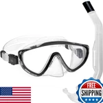Cressi Tino Island 2.0 Mask Snorkel Kits Clear/black. Fixed Price $68.55.