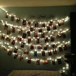 Photo Clip Led String Fairy Battery Christmas Party Wedding 10/20 Lights. Fixed Price $12.71.