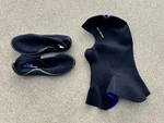 Henderson Neosport Xl 3:2MM Flow Vent Scuba Hood + Blue Reef Ankle Boots Sz 8. Fixed Price $25.00.