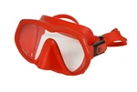 Poseidon Red Line / White Scuba Mask, Low Volume High Performance. Fixed Price $120.00.