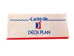 Vintage Cruise Lines Ss Carnivale Deck Plan Brochure Ship Map. Fixed Price $24.99.