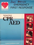 Efr Cpr/aed Participant Manual Paperback. Fixed Price $6.50.