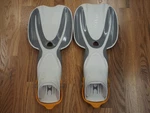 Oceanic Manta Ray Dive Fins White, Open Heel Us 9-13 Women's 10-14. Fixed Price $44.99.