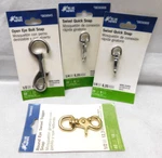 4 Blue Hawk Assorted Swivel Bolt Snap Quick Round Eye. Fixed Price $23.39.
