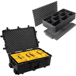 Pelican 1650 Watertight Wheeled Hard Case With Yellow Divider Set, Bundle. Fixed Price $790.90.