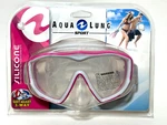 New Aqua Lung Sport Women's Pink Silicone Swim Face Mask-goggles Adjust 3 Way. Fixed Price $6.99.