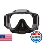 Xs Scuba Fusion Purge Mask - Black Silicone. Fixed Price $134.05.