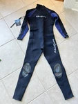 Neosport Mens Boys 3:2MM Full Wetsuit Premium Neoprene Black & Blue Size Xs Nwt!. Fixed Price $95.00.
